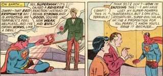 Illustration for article titled Remember when Superman turned into Satan?